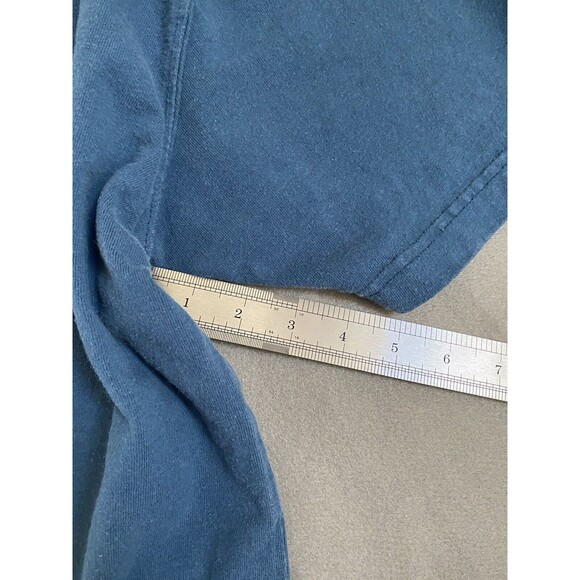 Carhartt Shirt Mens Large Blue Original Fit Heavyweight Pocket Short Sleeve Work - Picture 11 of 11